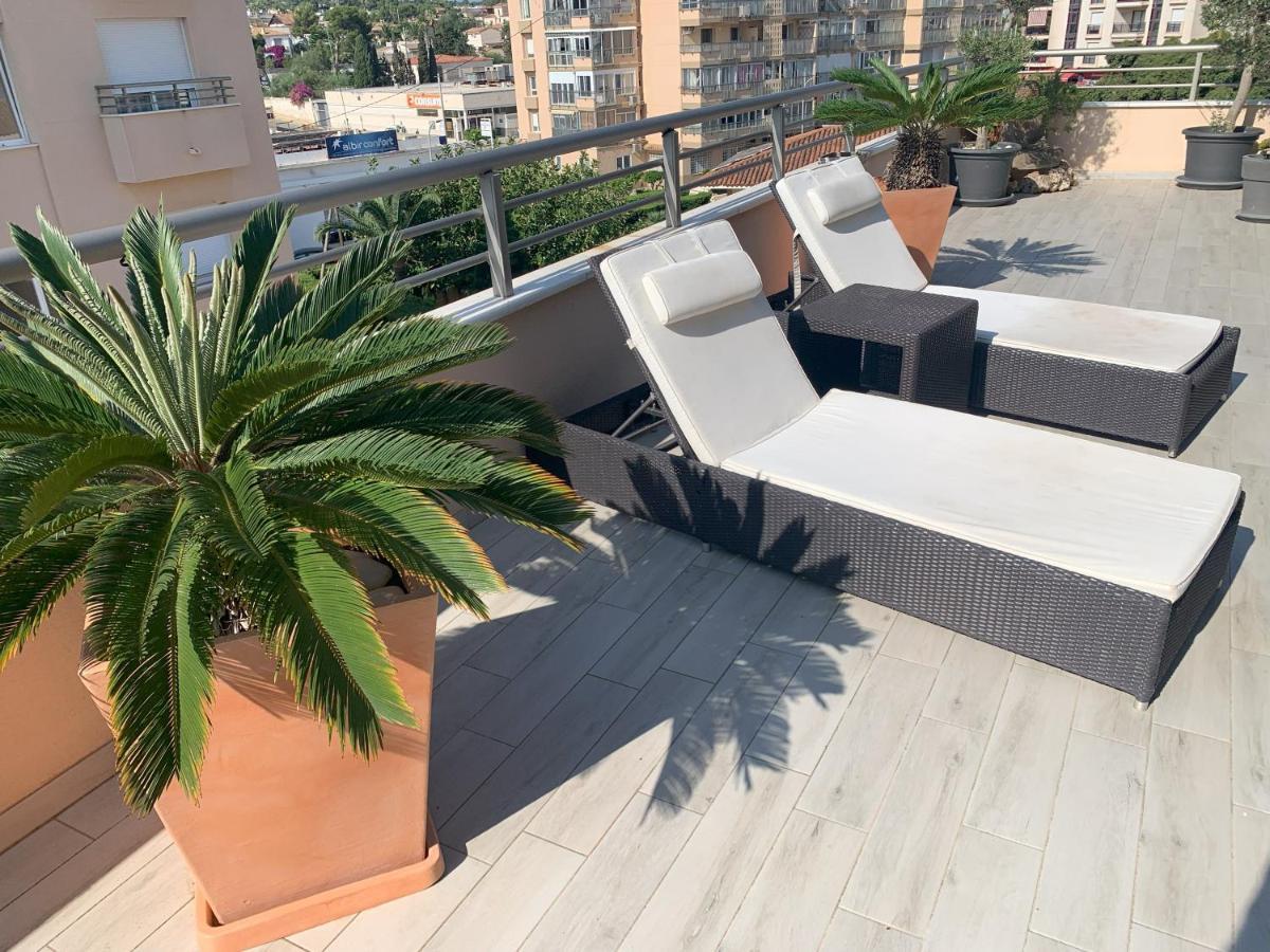 Penthouse - Residence La Mina - Albir Avec Wifi Gratuit 알비르 외부 사진