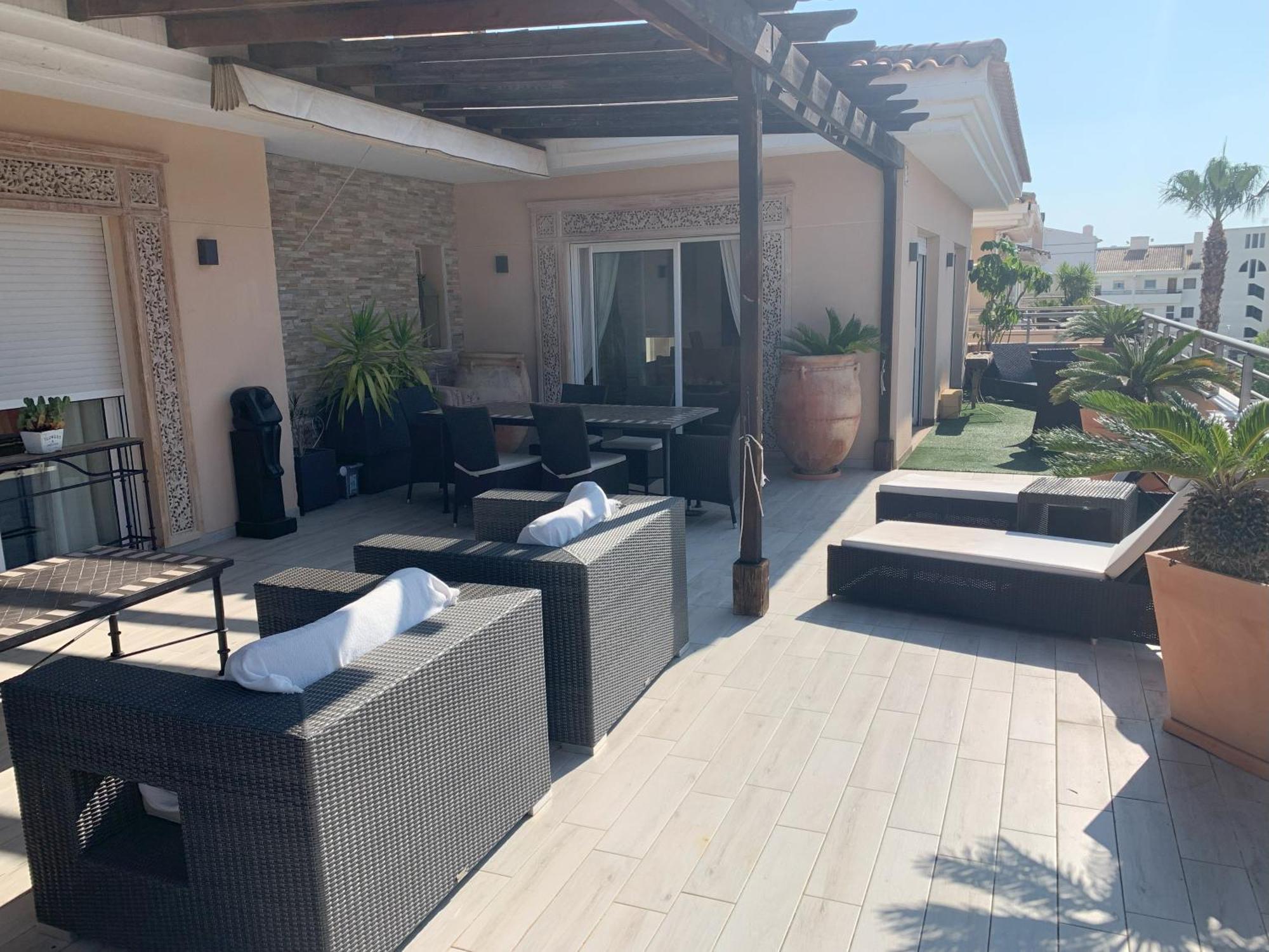 Penthouse - Residence La Mina - Albir Avec Wifi Gratuit 알비르 외부 사진